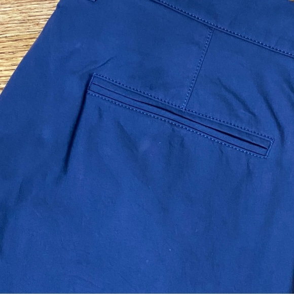 J. Crew Blue Ankle Cropped Pants 34x32. Like new. - Picture 3 of 9